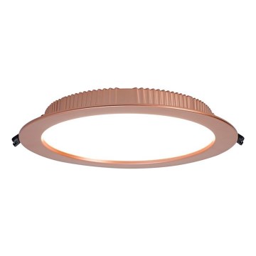 Immax NEO 07331L - диммируемый встраиваемый потолочный светильник DOWN LED/36W/230V Wi‑Fi Tuya диаметр 23 см розовое золото