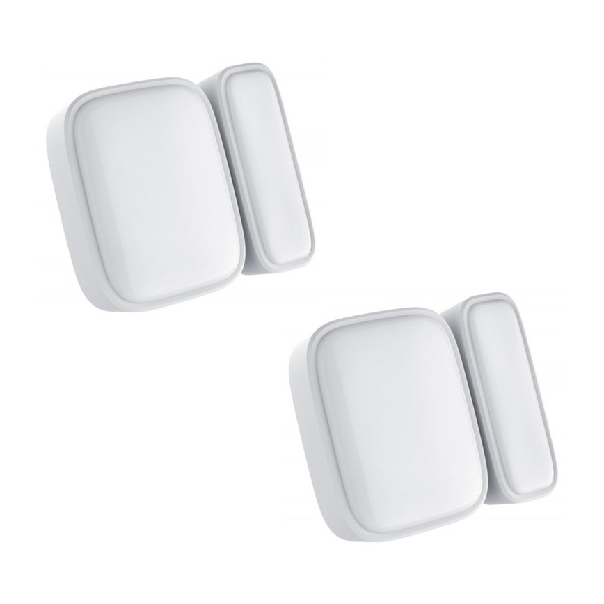 Immax NEO 07511L - НАБІР 2x Магнітний датчик для вікон та дверей SMART 1xCR2032  Zigbee Tuya