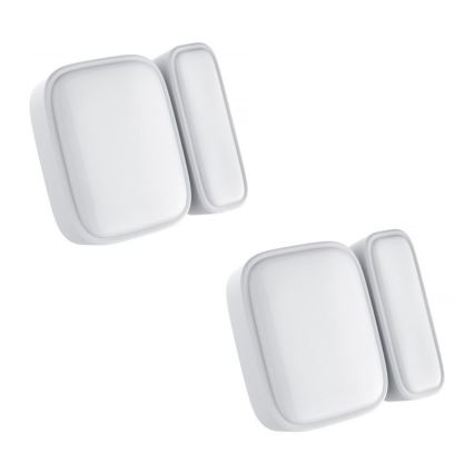 Immax NEO 07511L - НАБОР 2x Магнитный датчик открытия окна и двери SMART 1xCR2032  Zigbee Tuya