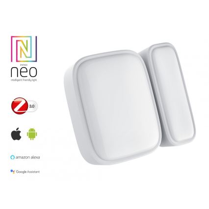 Immax NEO 07511L - НАБОР 2x Магнитный датчик открытия окна и двери SMART 1xCR2032  Zigbee Tuya