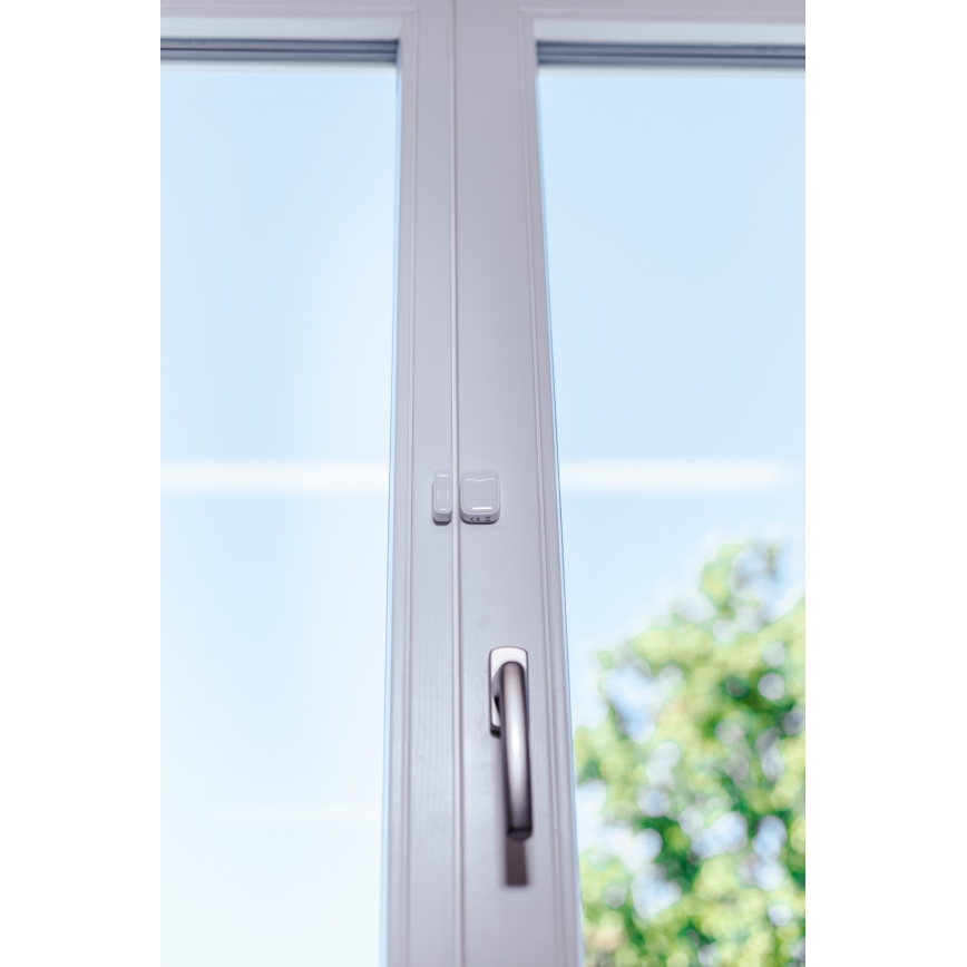 Immax NEO 07511L - НАБОР 2x Магнитный датчик открытия окна и двери SMART 1xCR2032  Zigbee Tuya
