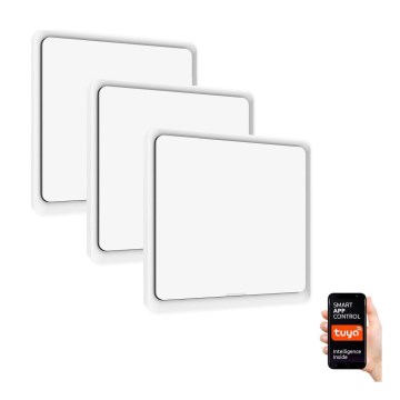 Immax NEO 07512C - НАБІР 3х Вимикач 1-кнопковий SMART 230V Wi-Fi Tuya
