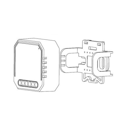 Immax NEO 07521L - Умный контроллер с измерением потребления V6 1-кнопочный Tuya