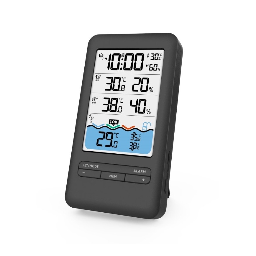 Immax NEO 07529L - Умный датчик температуры в бассейне + 2х датчик температуры и влажности в помещении Wi-Fi Tuya Wi-Fi Tuya