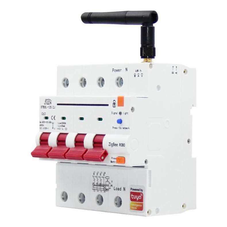 Immax NEO 07531L - Умный выключатель 3-фазный 1-63A