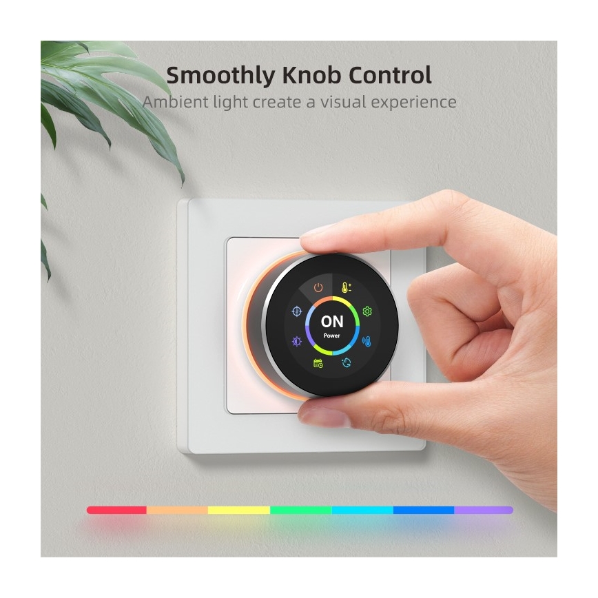 Immax NEO 07535L - Розумний термостат для електричної теплої підлоги SMART 230V/16A Wi-Fi Tuya