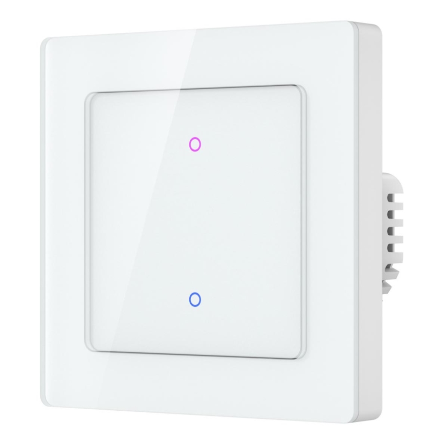 Immax NEO 07539L - двухкнопочный умный выключатель 230 В, Wi‑Fi Tuya