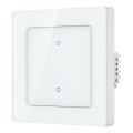 Immax NEO 07539L - Вимикач 2-кнопковий SMART 230 В Wi-Fi Tuya