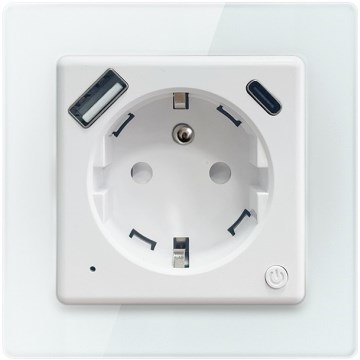 Immax NEO 07544L - Умная розетка E 16A/230V + 1xUSB-A+1xUSB-C PD 20W Wi-Fi