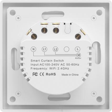 Immax NEO 07551L — умный выключатель для управления жалюзи и рулонными шторами, 230 В, Tuya