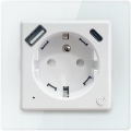 Immax NEO 07553L - Умная розетка E 16A/230V + 1xUSB-A+1xUSB C PD 20W