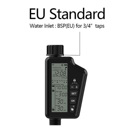 Immax NEO 07556L - розумний клапан для поливу, живлення 4xAA, IP65, Wi-Fi (Tuya)