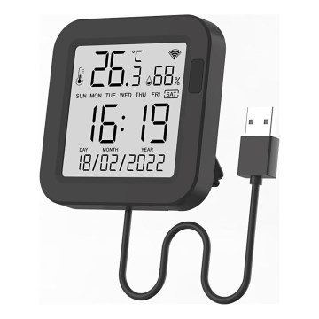 Immax NEO 07559L - Контроллер с датчиком температуры и влажности, 5 В, Wi‑Fi