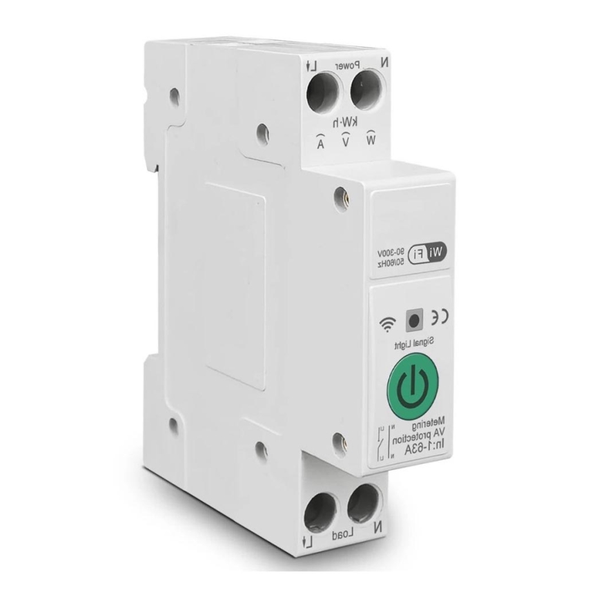 Immax NEO 07574L - Умный выключатель 1-фазный 1-63A Wi-Fi Tuya