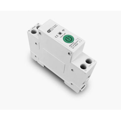 Immax NEO 07574L - Умный выключатель 1-фазный 1-63A Wi-Fi Tuya