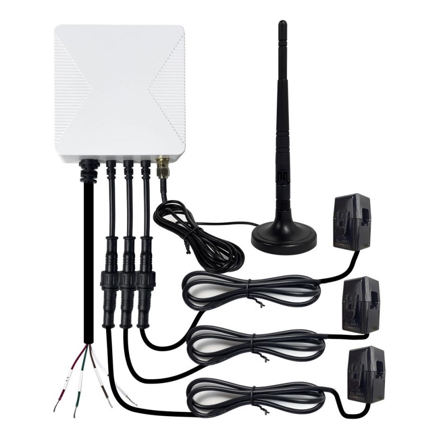 Immax NEO 07581L -Розумний трифазний лічильник споживання електроенергії Wi-Fi Tuya