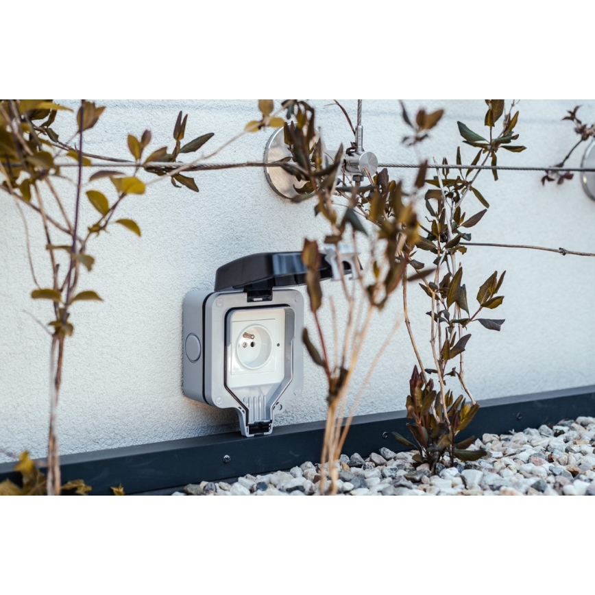 Immax NEO 07708L - Уличная розетка NEO LITE Smart 1x230V IP65 Wi-Fi Tuya