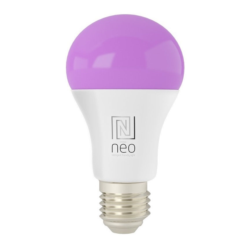 Immax NEO 07712CDO - НАБОР 3x Светодиодная RGB+CCT лампочка с регулированием яркости E27/9W/230V Wi-Fi Tuya + дистанционное управление