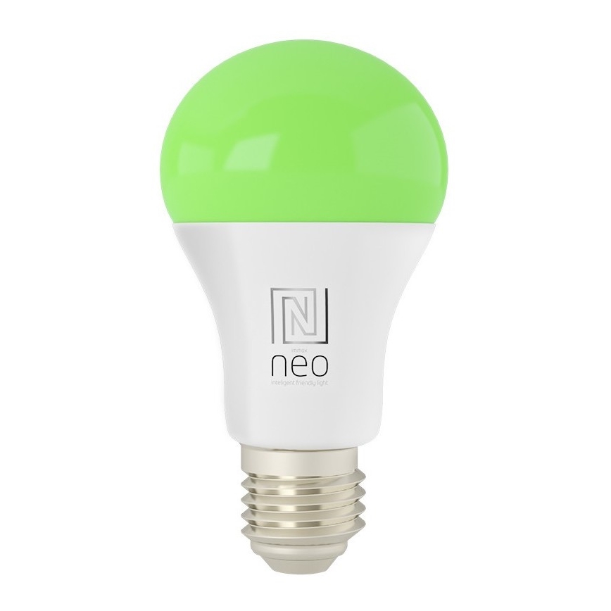 Immax NEO 07712CDO - НАБОР 3x Светодиодная RGB+CCT лампочка с регулированием яркости E27/9W/230V Wi-Fi Tuya + дистанционное управление