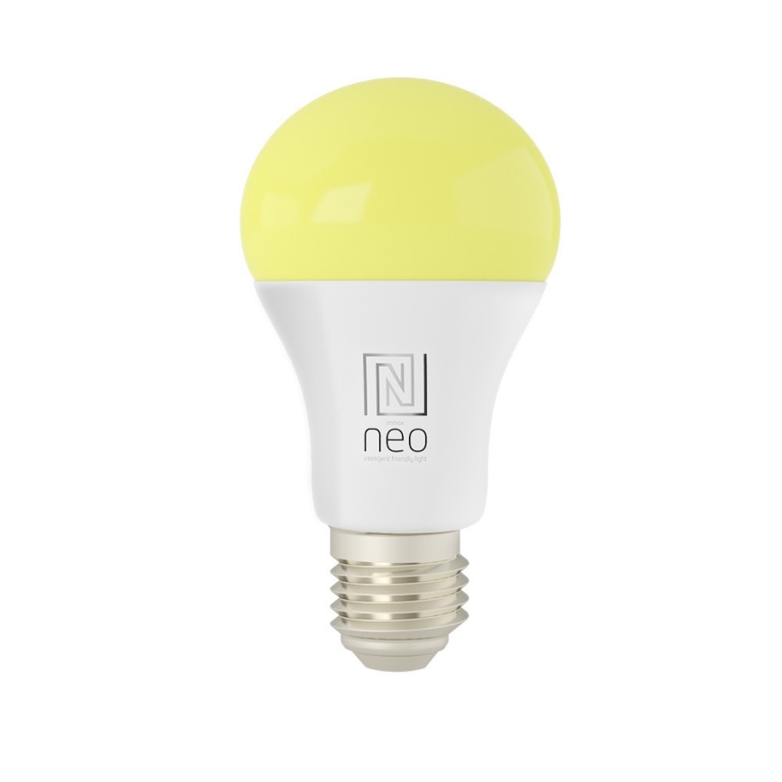Immax NEO 07712L - LED RGB+CCT Лампочка з регулюванням яскравості NEO LITE Smart E27/9W/230V Wi-Fi Tuya 2200 - 6500K