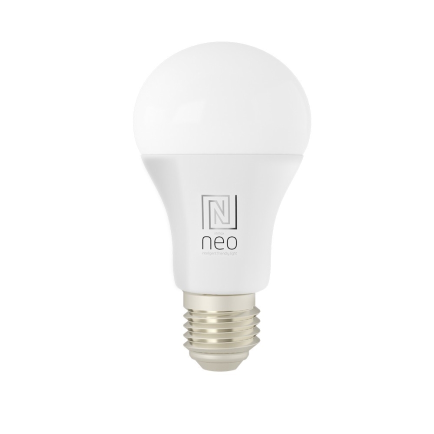 Immax NEO 07712L - LED RGB+CCT Лампочка з регулюванням яскравості NEO LITE Smart E27/9W/230V Wi-Fi Tuya 2200 - 6500K