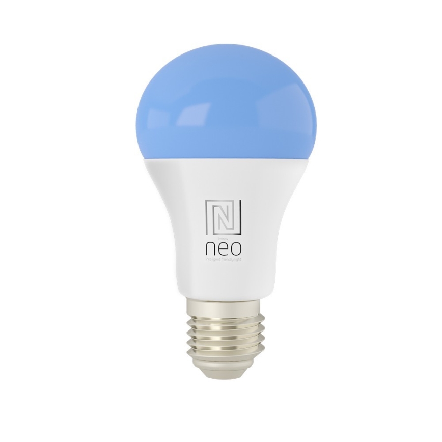 Immax NEO 07712L - Светодиодная RGB+CCT лампочка с регулированием яркости NEO LITE Smart E27/9W/230V Wi-Fi Tuya 2200 - 6500K