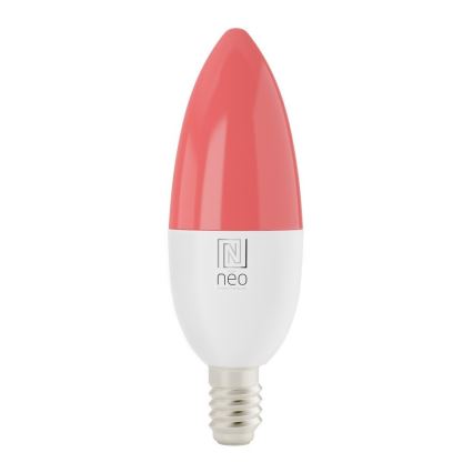 Immax NEO 07716L - LED RGB+CCT Лампочка з регулюванням яскравості E14/5,5W/230V 2700K Wi-Fi Tuya