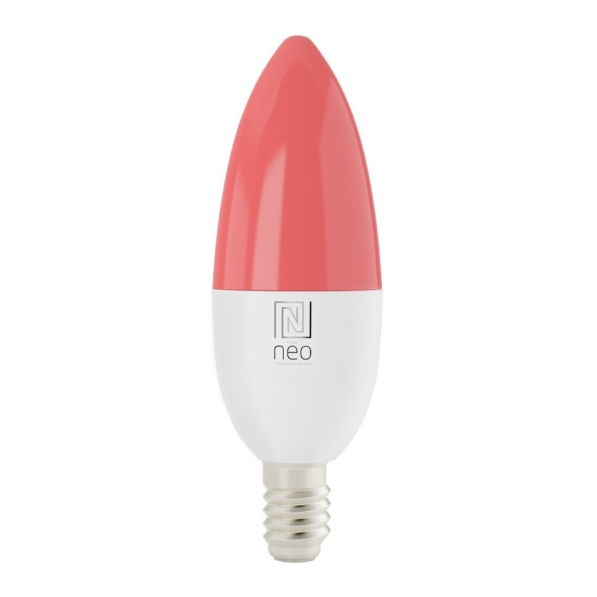 Immax NEO 07716L - LED RGB+CCT Лампочка з регулюванням яскравості E14/5,5W/230V 2700K Wi-Fi Tuya