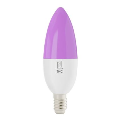 Immax NEO 07716L - LED RGB+CCT Лампочка з регулюванням яскравості E14/5,5W/230V 2700K Wi-Fi Tuya