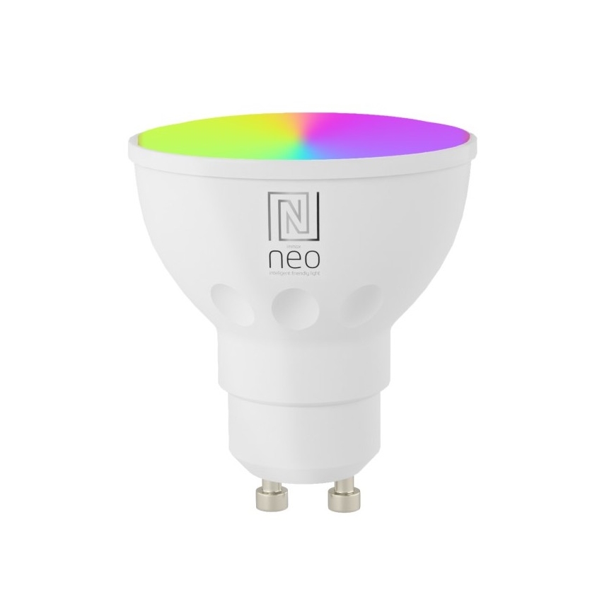 Immax NEO 07724CDO - НАБІР 3x LED RGB+CCT Лампочка з регулюванням яскравості GU10/6W/230V 2700-6500K Wi-Fi Tuya + пульт дистанційного керування