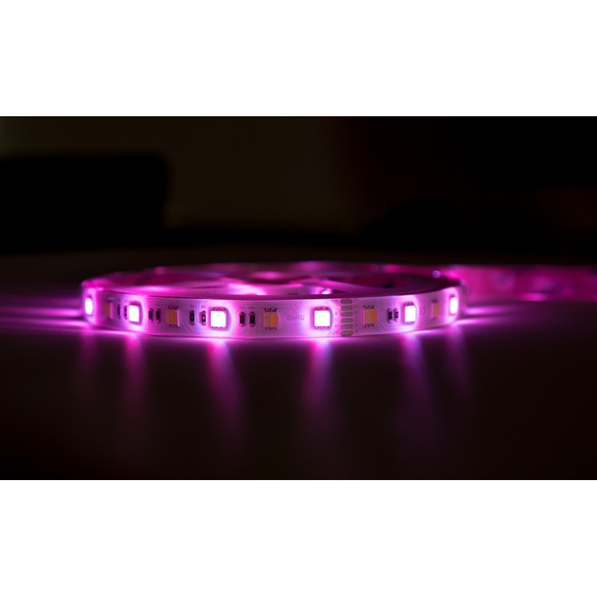 Immax NEO 07726L - LED RGB+CCT Стрічка з регулюванням яскравості NEO LITE LED/24W/230V 5 м IP65 MUSIC Wi-Fi Tuya + пульт дистанційного керування