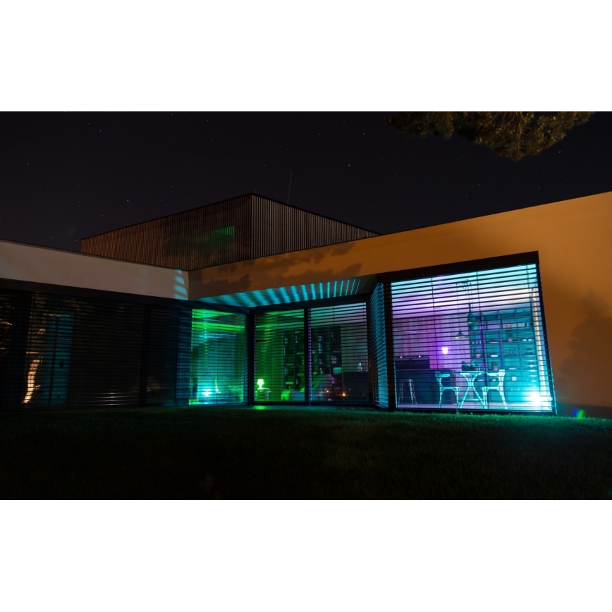 Immax NEO 07726L - Светодиодная RGB+CCT лента с регулированием яркости NEO LITE LED/24W/230V 5 м IP65 MUSIC Wi-Fi Tuya + дистанционное управление