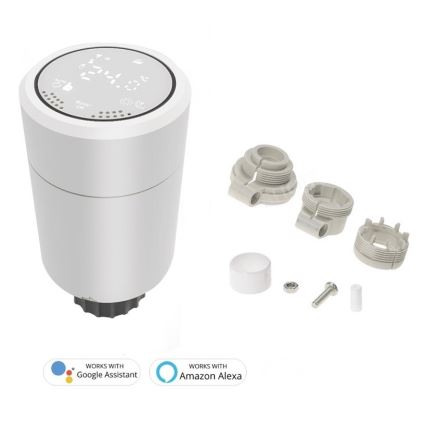 Immax NEO 07732B - Набор 2x термостатические головки + BRIDGE PRO v2 2xAA/3V Tuya
