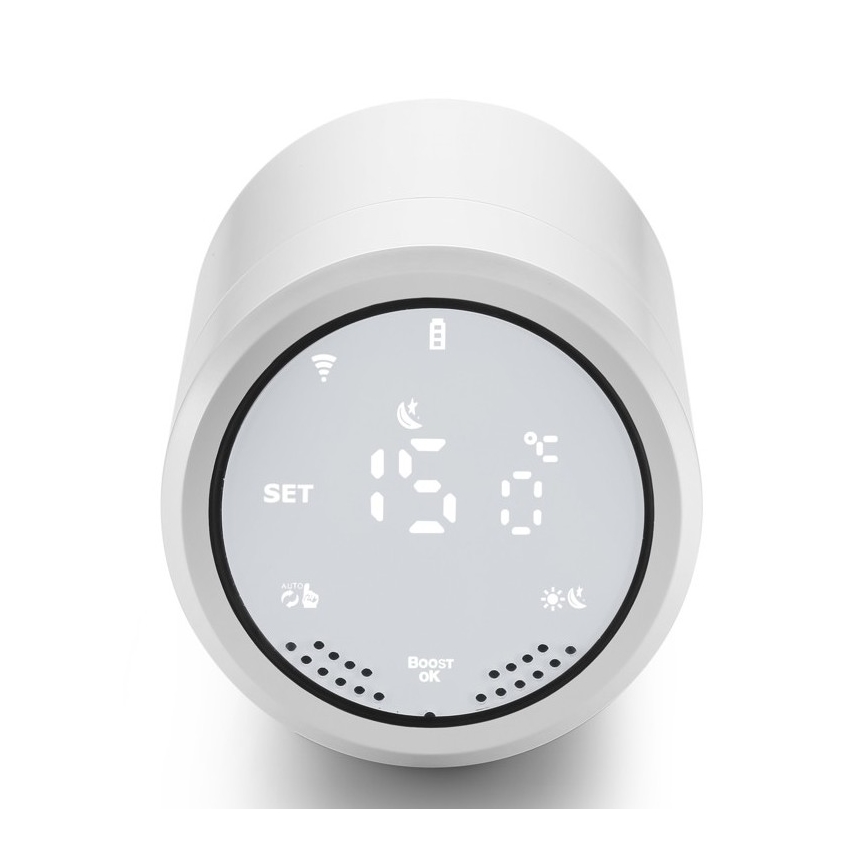 Immax NEO 07732B - Набор 2x термостатические головки + BRIDGE PRO v2 2xAA/3V Tuya