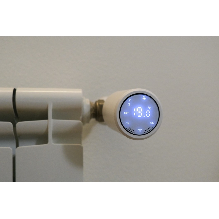 Immax NEO 07732C - НАБІР 4x Термостатична головка + BRIDGE PRO v3 2xAA/3V Wi-Fi Tuya