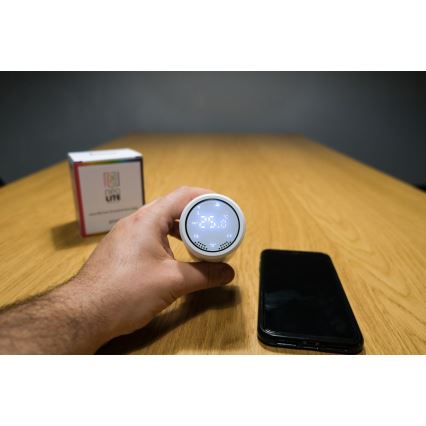 Immax NEO 07732C - НАБІР 4x Термостатична головка + BRIDGE PRO v3 2xAA/3V Wi-Fi Tuya