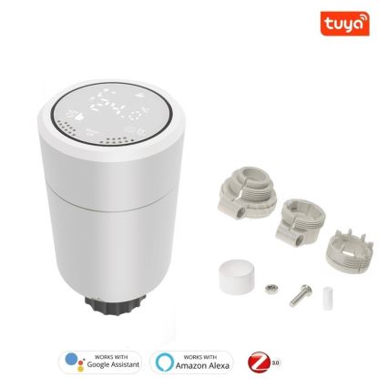 Immax NEO 07732C - НАБІР 4x Термостатична головка + BRIDGE PRO v3 2xAA/3V Wi-Fi Tuya