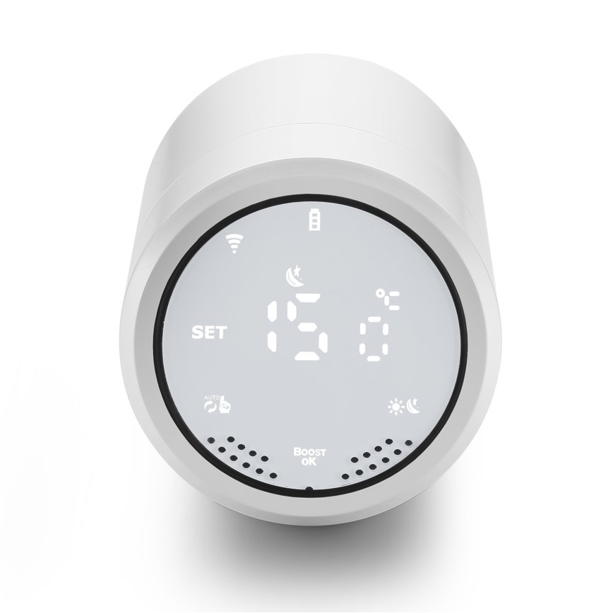 Immax NEO 07732C - НАБОР 4x Термоголовка + BRIDGE PRO v3 2xAA/3V Wi-Fi Tuya