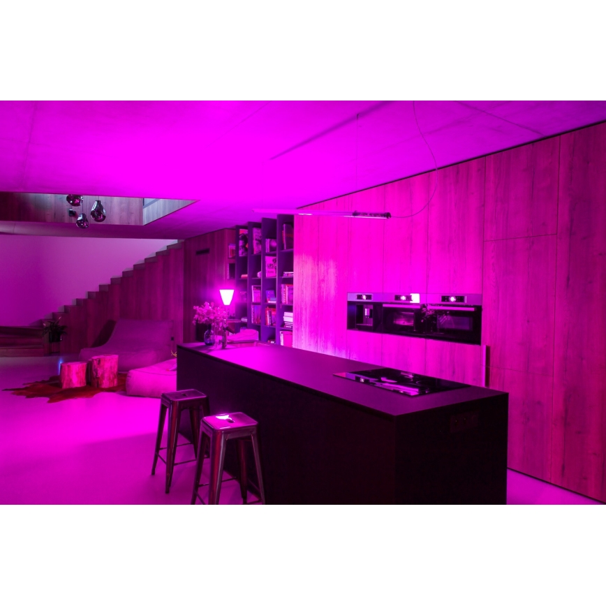 Immax NEO 07733CDO - НАБІР 3x LED RGB+CCT Лампочка з регулюванням яскравості E27/11W/230V Wi-Fi Tuya + пульт дистанційного керування