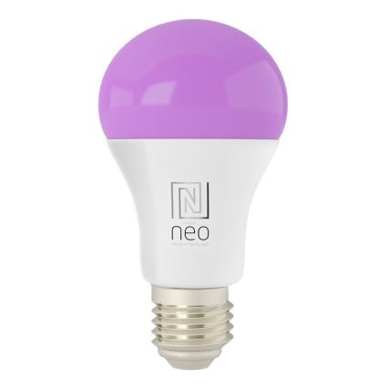 Immax NEO 07733L - LED RGB+CCT Лампочка з регулюванням яскравості NEO LITE E27/11W/230V 2700 - 6500K Wi-Fi Tuya