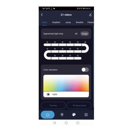 Immax NEO 07734L - Світлодіодна RGB стрічка з регулюванням яскравості NEO LITE LED/18W/230V 5м MUSIC IP65 Wi-Fi Tuya + дистанційне керування