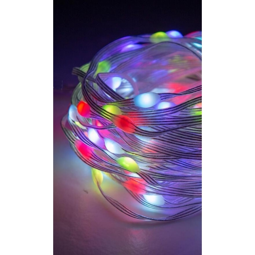 Immax NEO 07735L - LED RGB Вулична стрічка з регулюванням яскравості NEO LITE LED/7,2W/230V 10 м IP44 Wi-Fi Tuya
