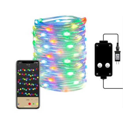 Immax NEO 07735L - LED RGB Вулична стрічка з регулюванням яскравості NEO LITE LED/7,2W/230V 10 м IP44 Wi-Fi Tuya