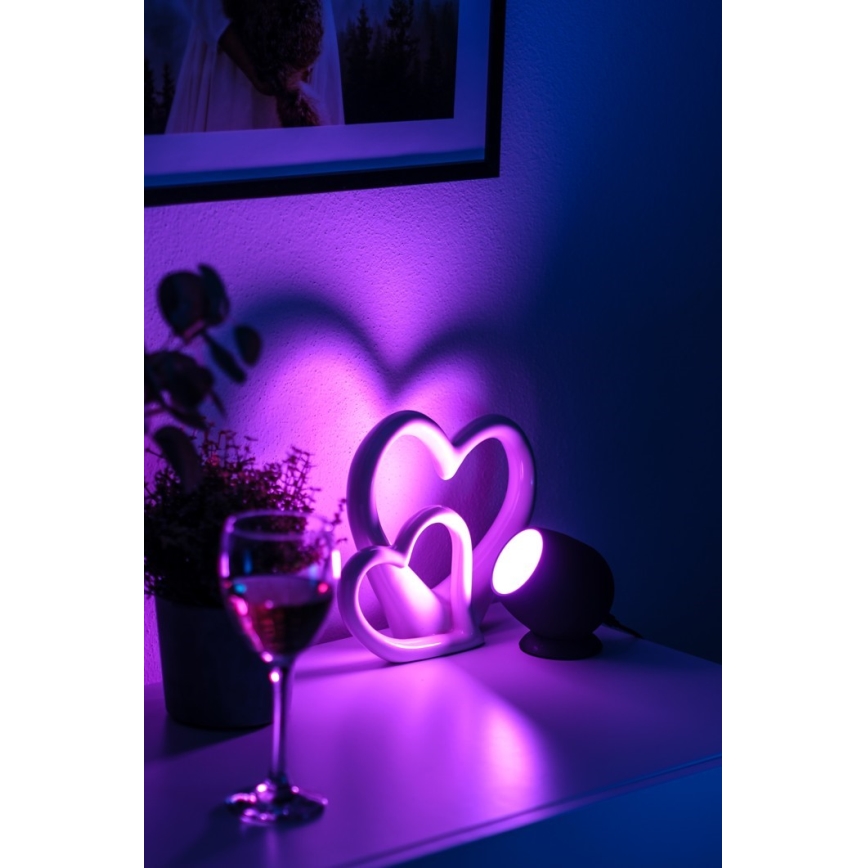 Immax NEO 07739L - Светодиодная настольная RGB+CCT лампа с регулированием яркости ATMOSPHERE LED/3W/5V Wi-Fi Tuya