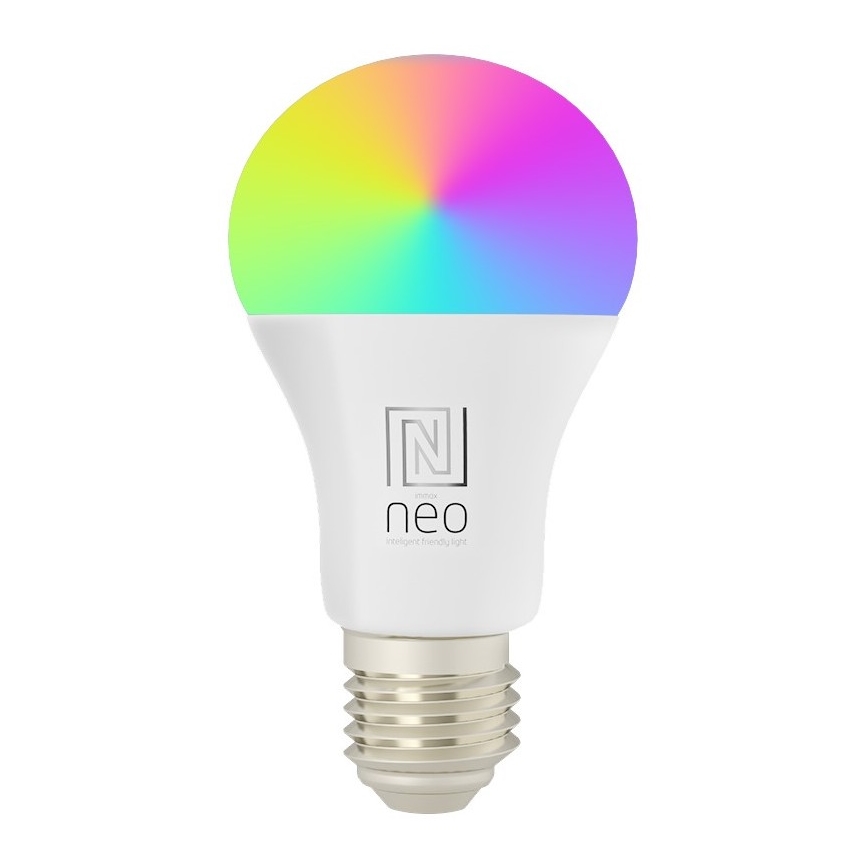 Immax NEO 07743C - НАБОР 3x Светодиодная RGB+CCT лампочка с регулированием яркости E27/11W/230V 2700-6500K Tuya