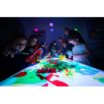 Immax NEO 07745CDO - НАБОР из 3 шт. светодиодных ламп LED RGB+CCT, диммируемые, E14/6 Вт/230 В, Tuya Wi‑Fi + пульт дистанционного управления