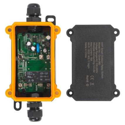 IмMAx NEO 07746L - Розумний вуличний вимикач NEO LITE 3680W/230V/16A IP68 Wi-Fi Tuya