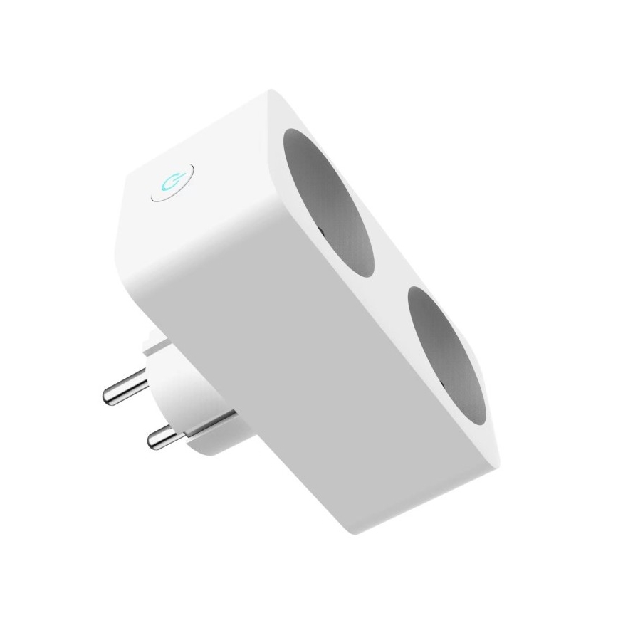 Immax NEO 07751L - Розумна розетка-розгалужувач NEO LITE 2x16A/230V Wi-Fi Tuya