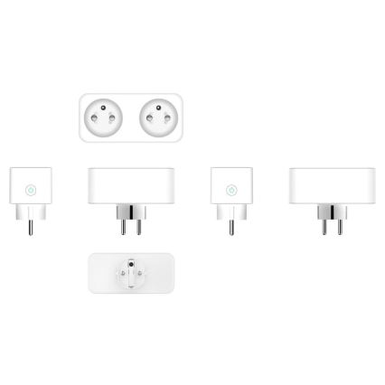 Immax NEO 07751L - Розумна розетка-розгалужувач NEO LITE 2x16A/230V Wi-Fi Tuya