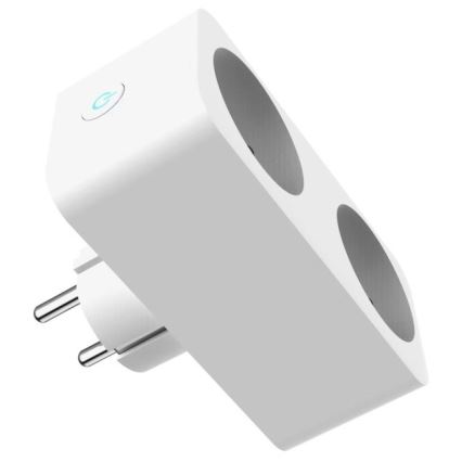 Immax NEO 07752L - Розумна розетка-розгалужувач 2x16A/230V Tuya